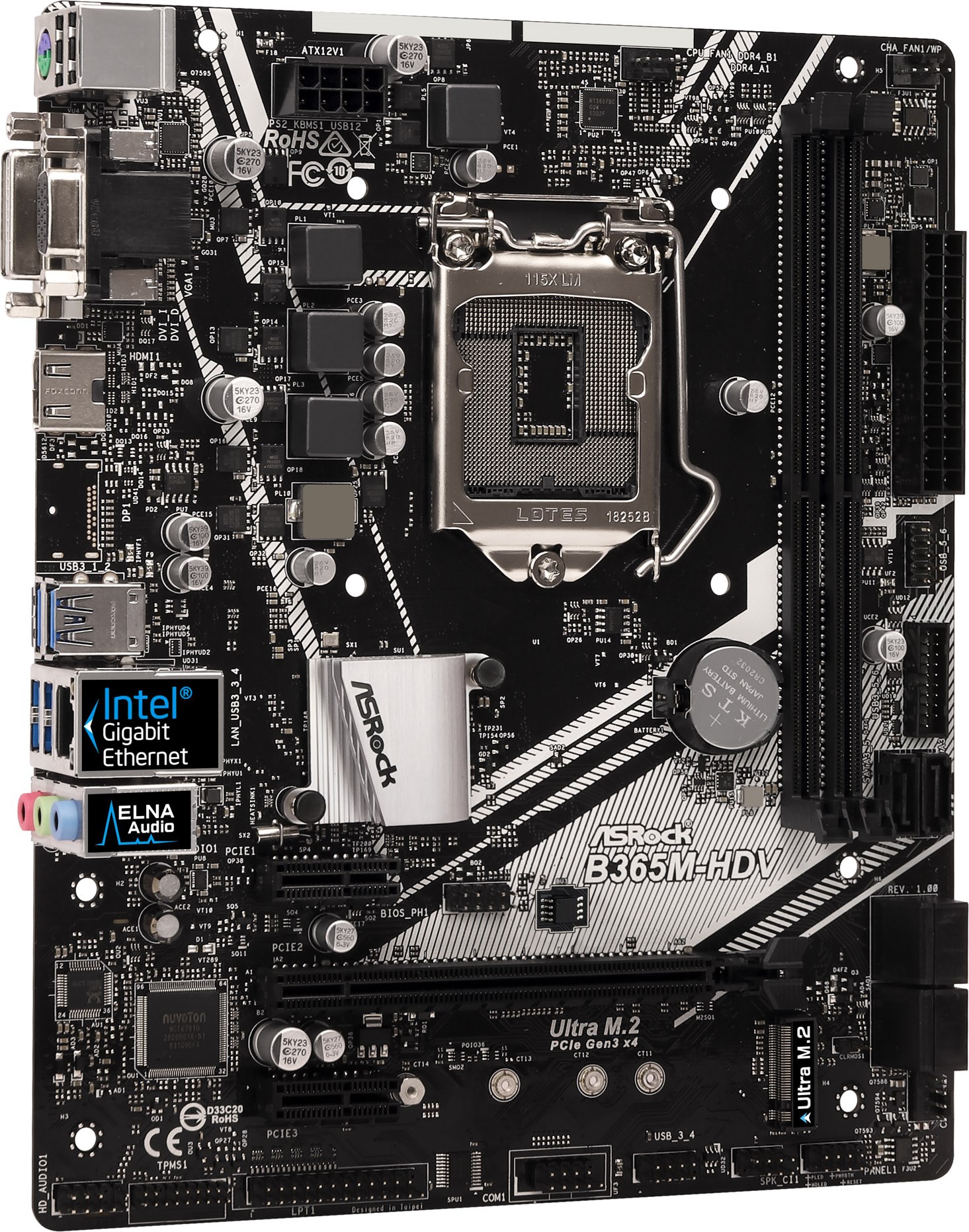 ASRock B650M-HDV/M.2 Socket AM5対応 AMD B650 チップセット搭載