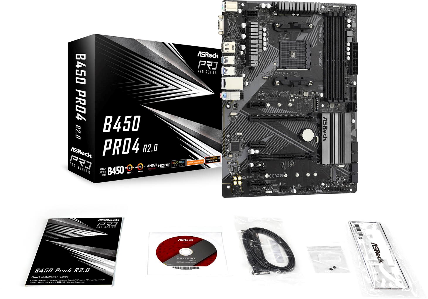 Asrock b450 sales pro4 drivers