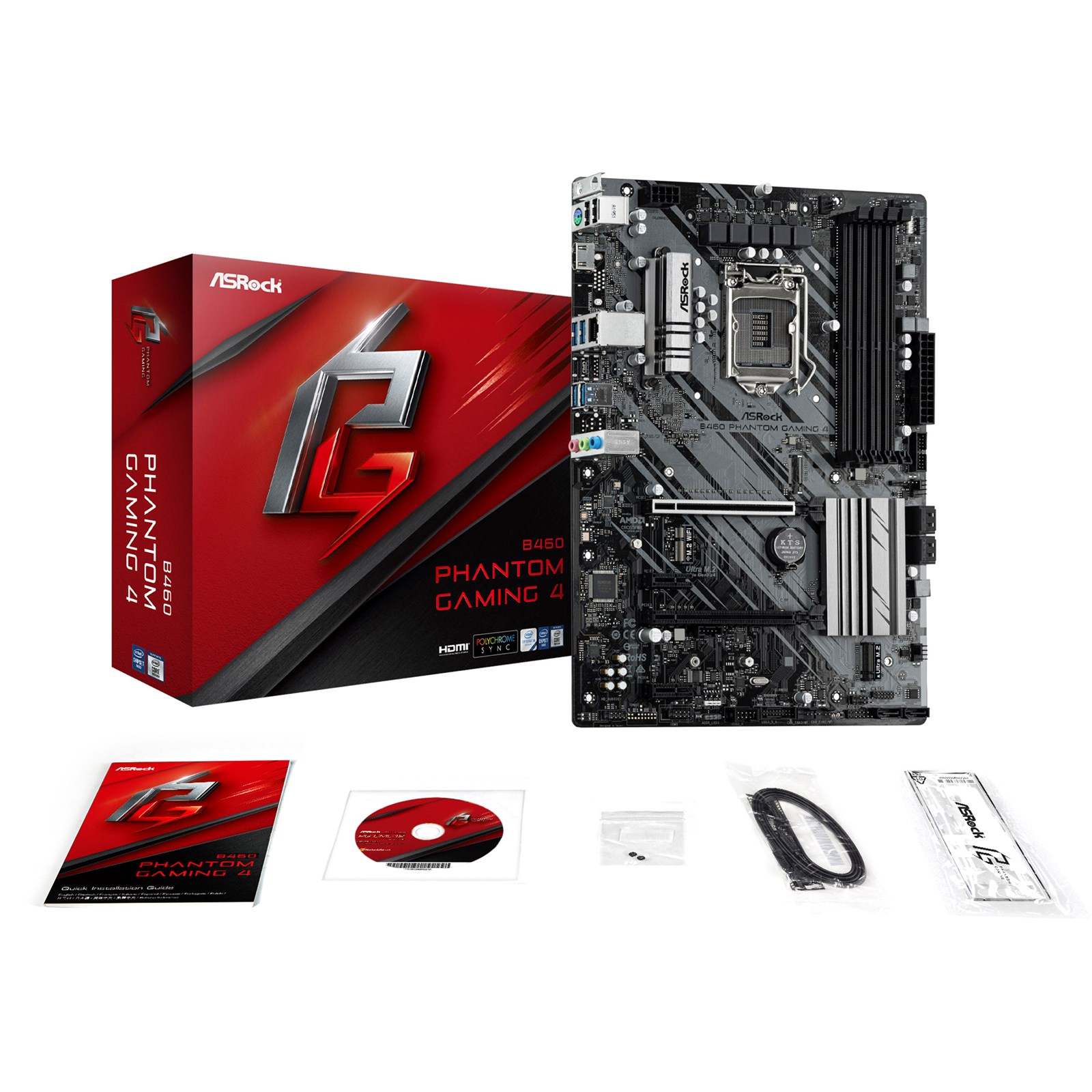 Asrock b460 phantom gaming 4 bios настройка