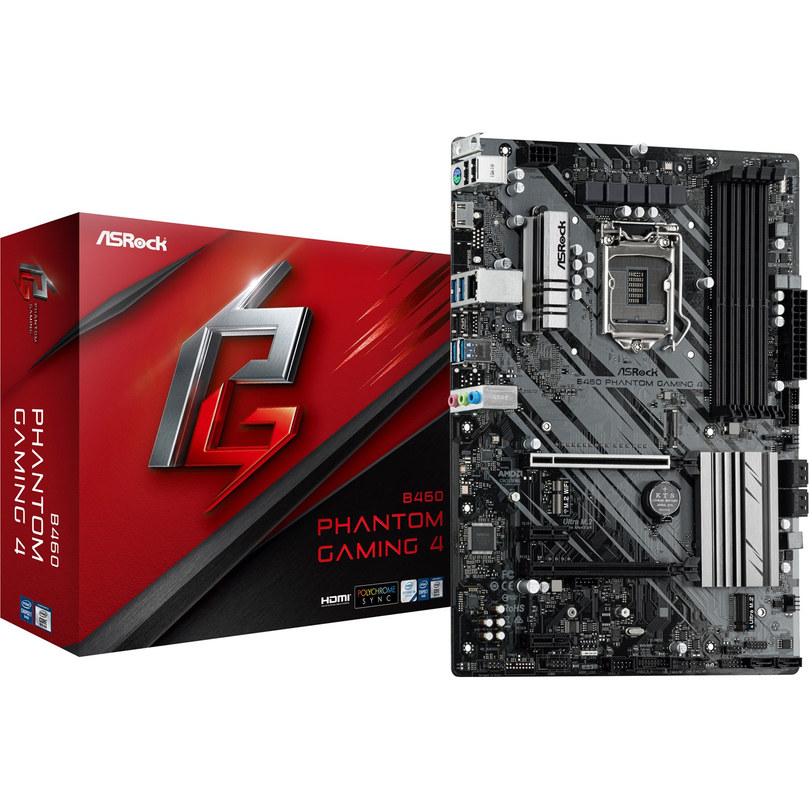 Asrock b460 phantom gaming 4 bios настройка