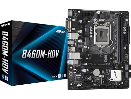 Asrock b460m hdv обзор