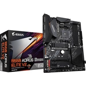 Gigabyte B550 AORUS ELITE V2 AMD Socket AM4 B550 Chipset ATX Motherboard