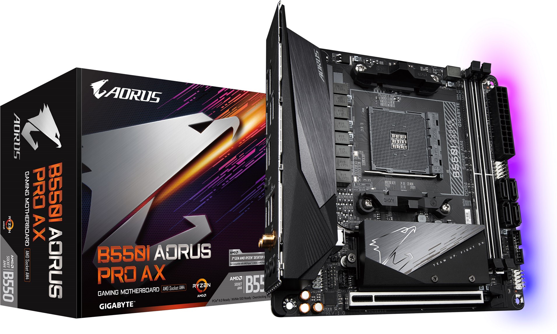 Gigabyte b550 aorus pro ax обзор