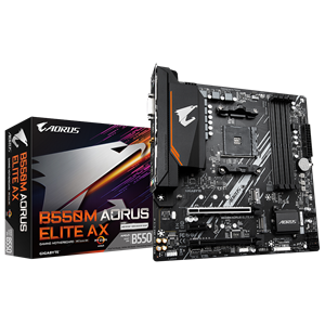 Gigabyte B550M AORUS ELITE AX Motherboard