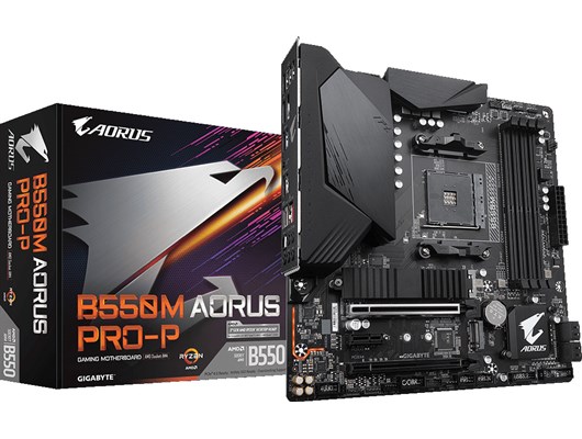 Gigabyte b550m aorus pro p совместимость процессоров