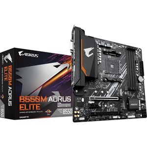 Gigabyte B550M AORUS ELITE AMD Socket AM4 B550 Chipset MicroATX Motherboard