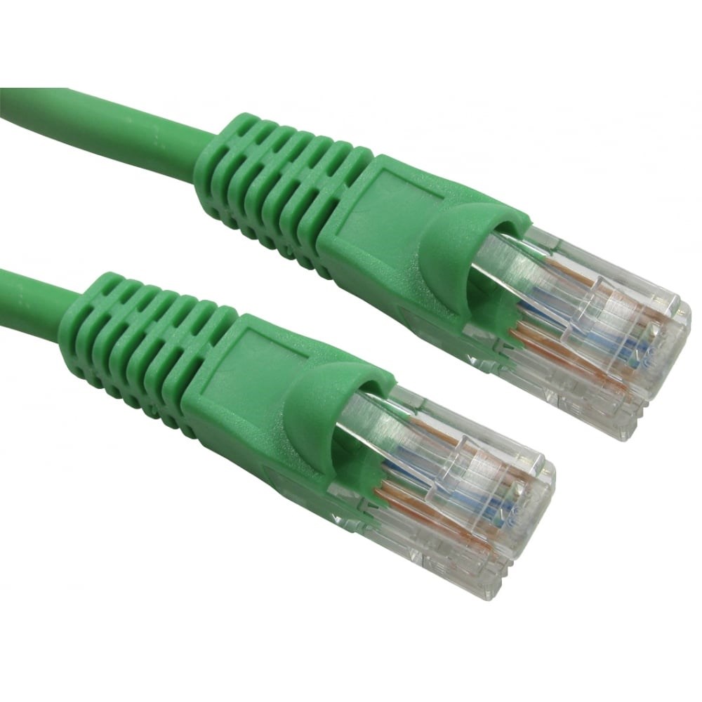 Cables Direct 0.5m CAT5E Patch Cable (Green)