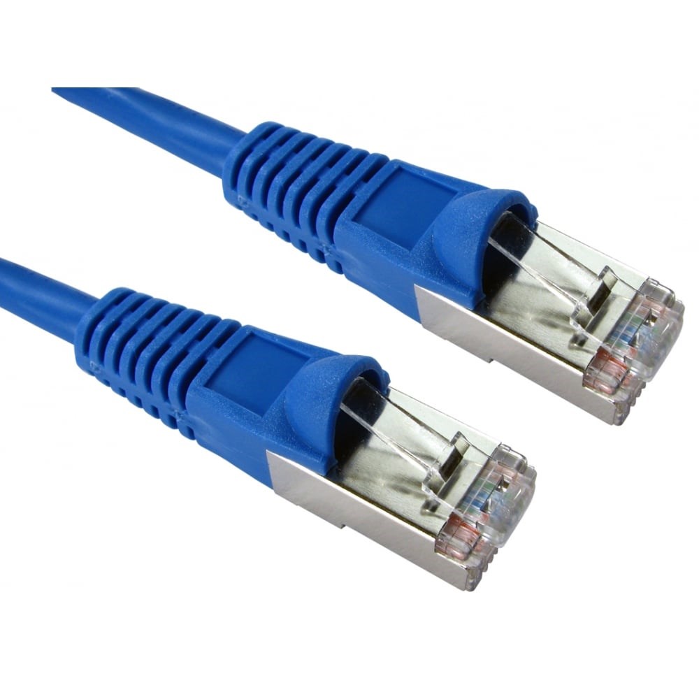 Cables Direct 0.5m CAT5E Patch Cable (Blue)