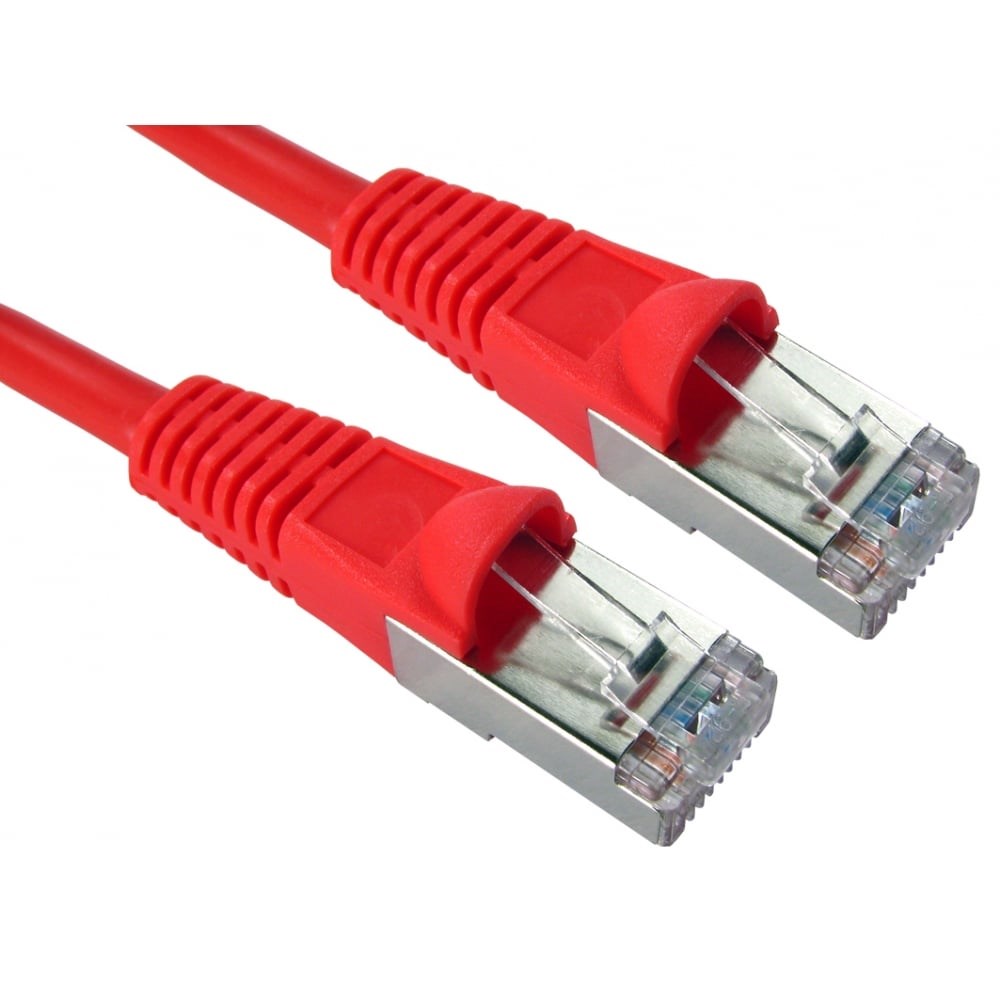 Cables Direct 0.5m CAT5E Patch Cable (Red)