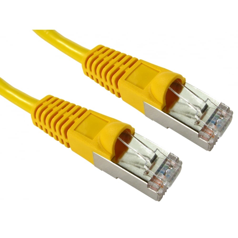 Cables Direct 3m CAT5E Patch Cable (Yellow)