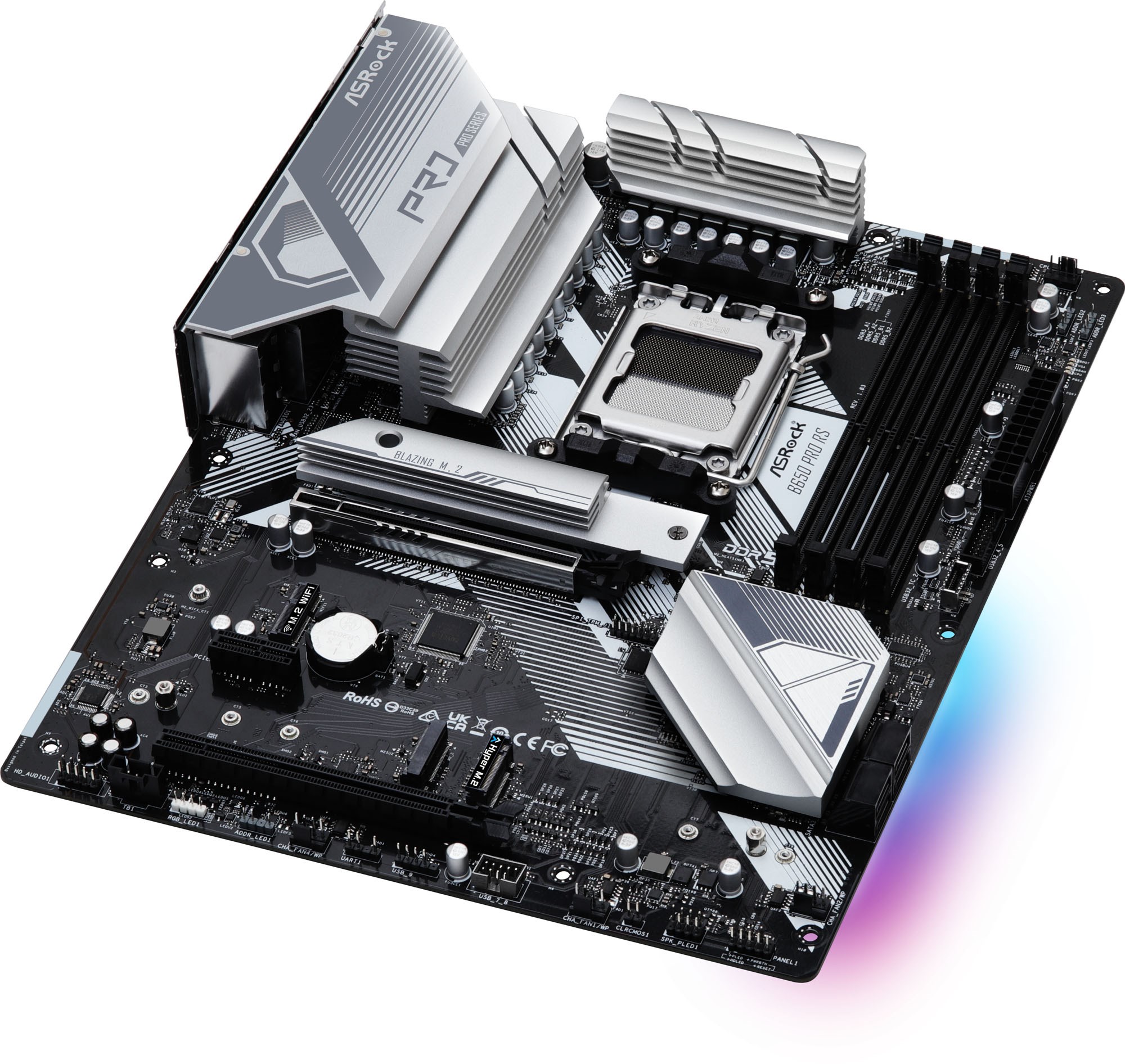 ASRock B650 Pro RS AMD Socket AM5 Motherboard - 90-MXBL10-A0UAYZ | CCL