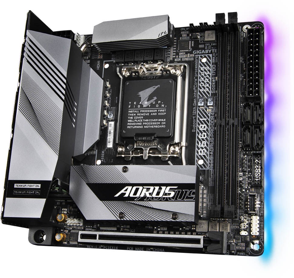 Gigabyte B660I AORUS PRO DDR4 Intel Socket 1700 Motherboard