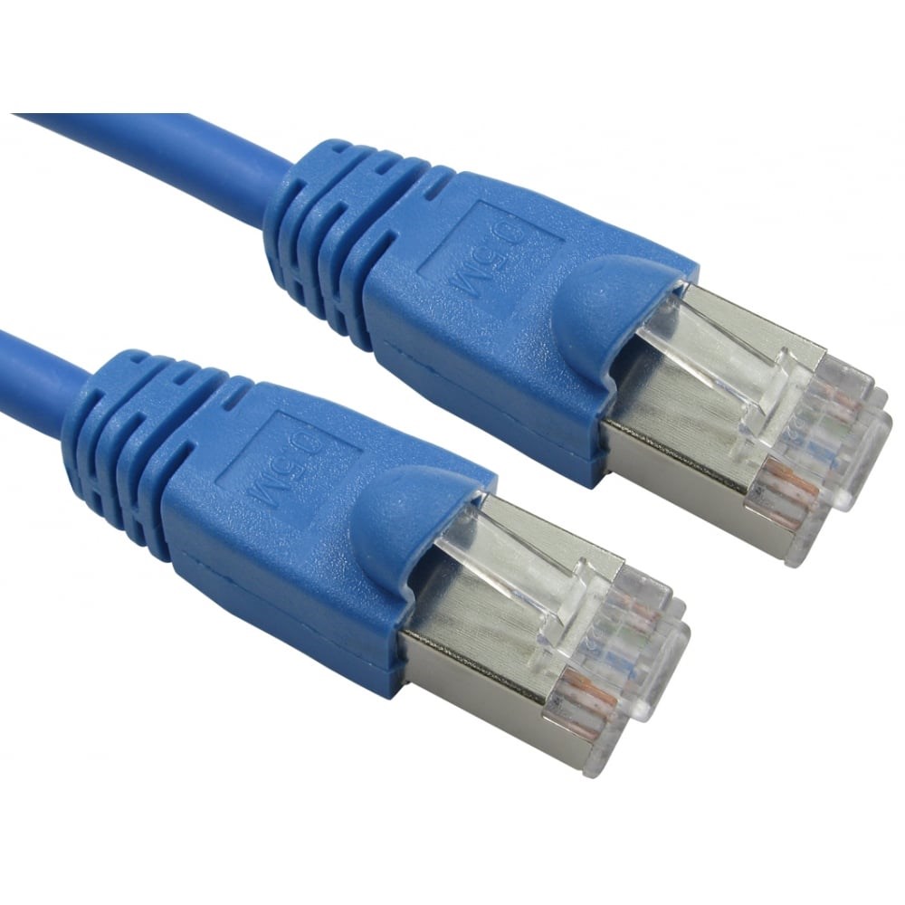 Photos - Ethernet Cable Cables Direct 2m CAT6 Patch Cable  B6ST-702B (Blue)