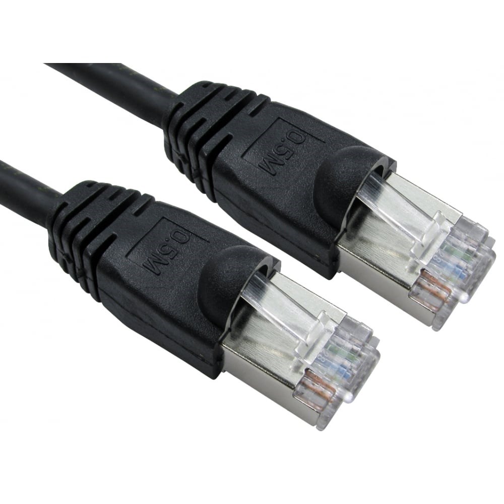 Cables Direct 10m CAT6 Patch Cable (Black)