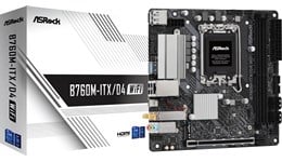 ASRock B760M-ITX/D4 WiFi ITX Motherboard for Intel LGA1700 CPUs