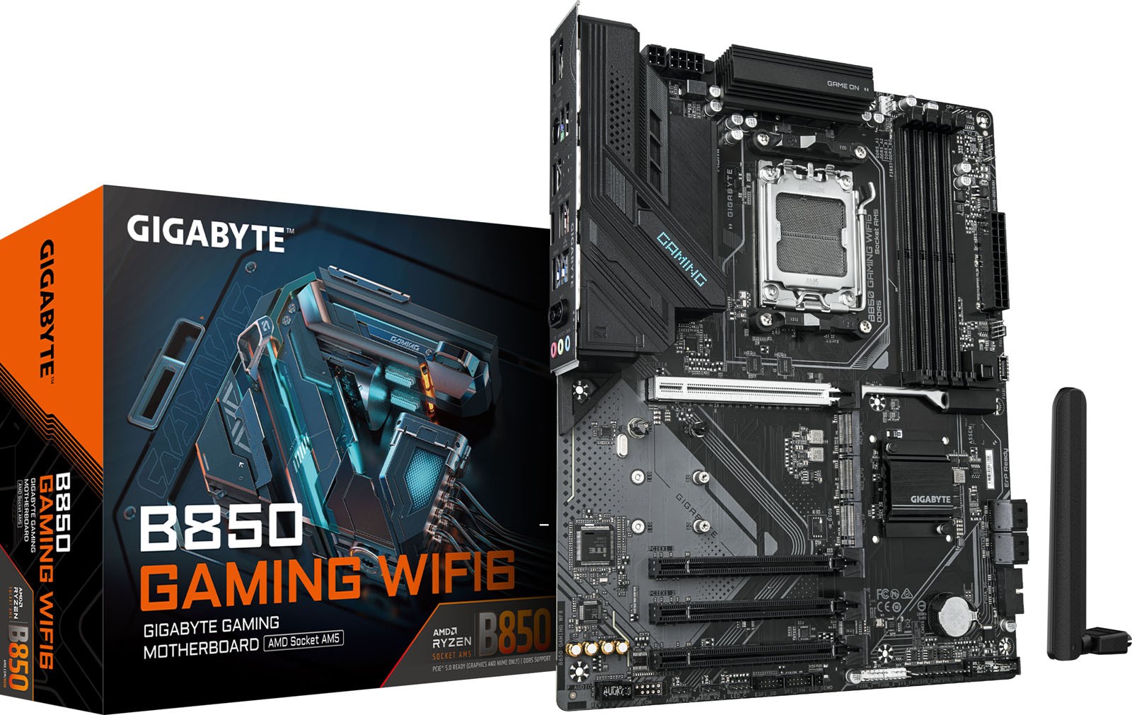 Gigabyte B850 GAMING WIFI6 ATX Motherboard For AMD AM5 CPUs