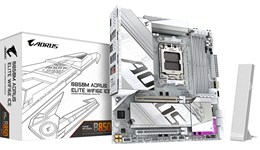 Gigabyte B850M AORUS ELITE WIFI6E ICE mATX Motherboard for AMD AM5 CPUs