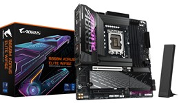 Gigabyte B860M AORUS ELITE WIFI6E mATX Motherboard for Intel LGA1851 CPUs