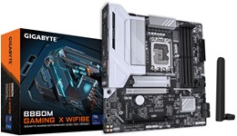 Gigabyte B860M GAMING X WIFI6E mATX Motherboard for Intel LGA1851 CPUs