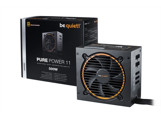 Блок питания be quiet pure power 11 cm 500w обзор