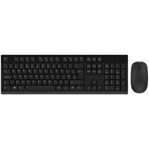 CiT EZ-Touch Wireless Keyboard and Mouse Combo Set in Black, UK Layout