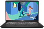 MSI Modern 14 C12M Core i5 8GB 512GB Iris Xe 14" Laptop - Black