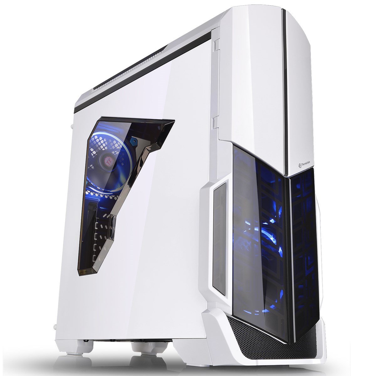 Thermaltake Versa N21 Snow Midi Tower Case - White - CA-1D9-00M6WN-00 ...