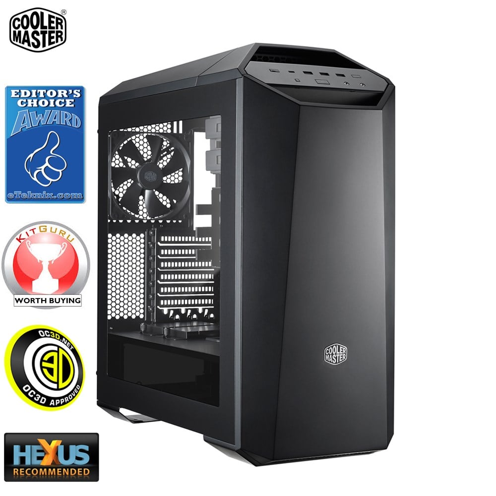 Cooler Master Mastercase Maker 5 Mid Tower Gaming Case - Black