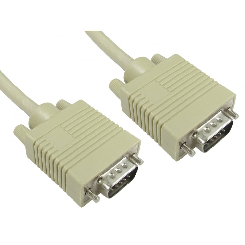 Photos - Cable (video, audio, USB) Cables Direct 3m SVGA Cable in Beige CDEX-253 