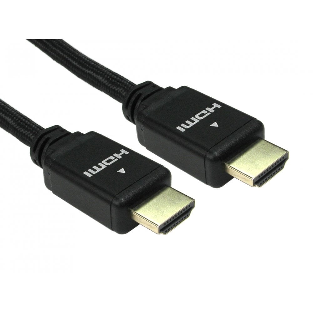 Photos - Cable (video, audio, USB) Cables Direct 1m HDMI v2.1 Certified Video Cable, Black Connector CDLHDUT8 