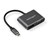 StarTech.com USB-C to DisplayPort 1.2 or VGA Monitor Adapter