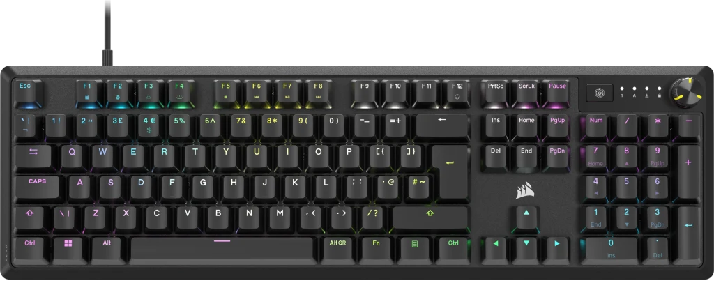 Photos - Keyboard Corsair K70 CORE RGB Mechanical Gaming  in Black CH-910971E-UK 