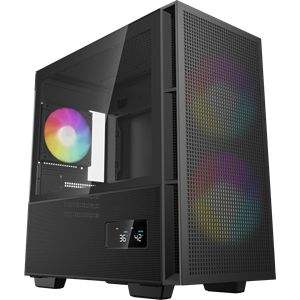 DeepCool CH360 DIGITAL MATX Case in Black