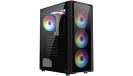 CiT Blade Mid Tower Gaming Case - Black 