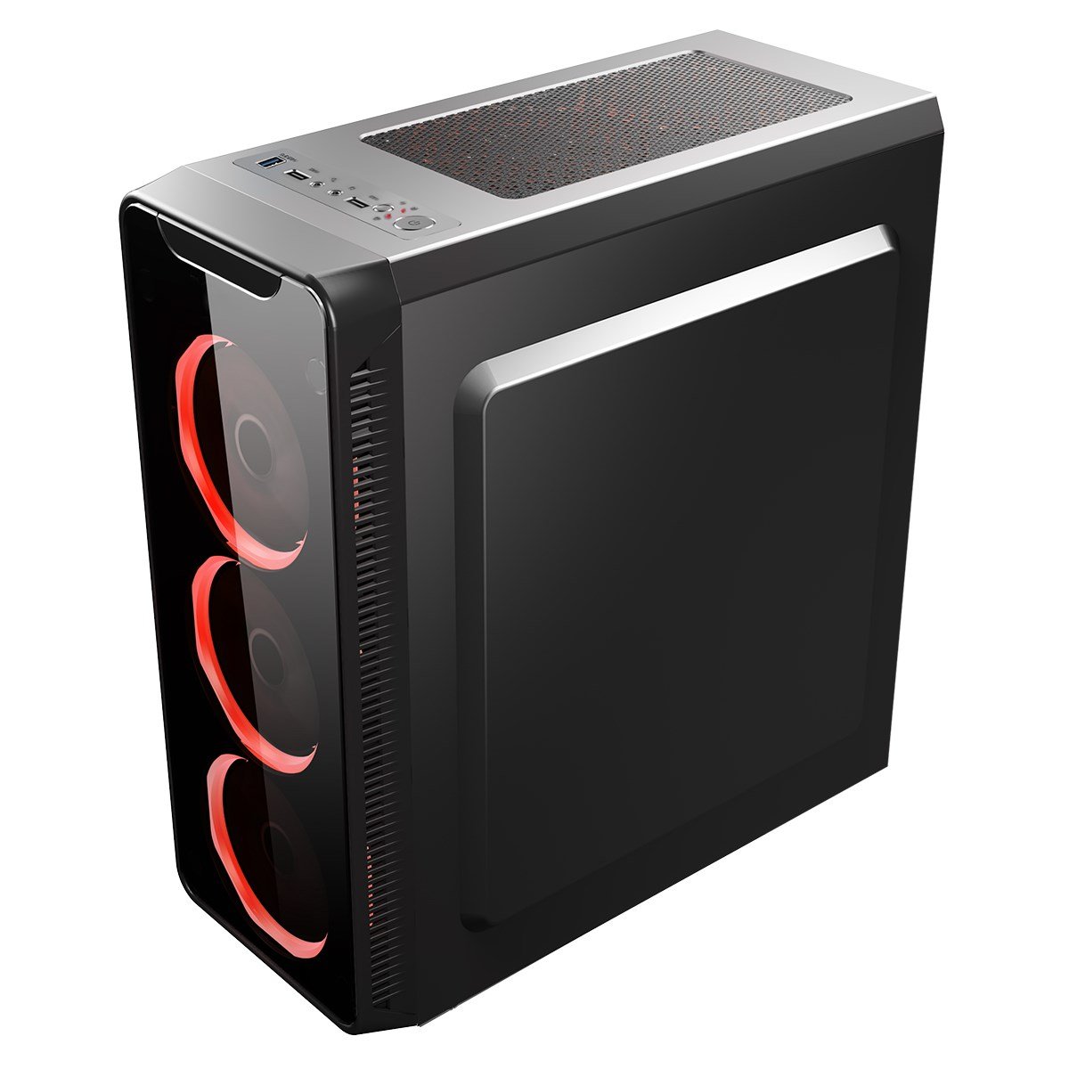 CiT Blaze Gaming Case - Black - CIT-BLAZE-RED | CCL Computers