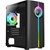 CiT Quake Mid Tower Gaming Case - Black