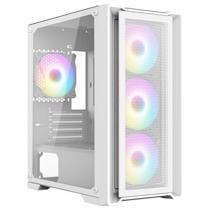 CiT Vento Mid Tower Gaming Case in White