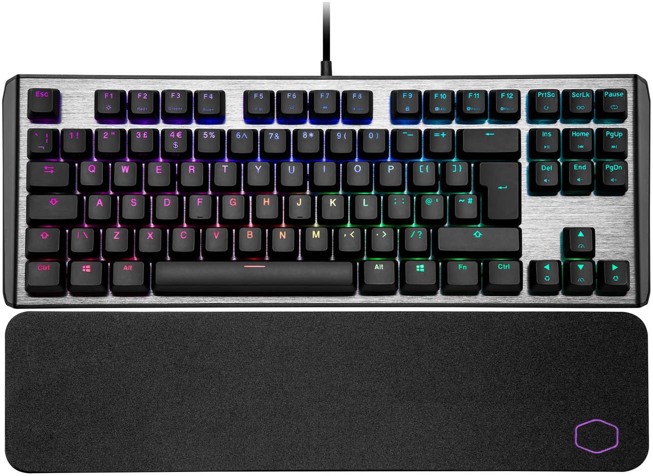 Cooler Master Ck530 V2 Mechanical Gaming Keyboard With Red Ttc Switches Ck 530 Gktr1 Uk Ccl Computers