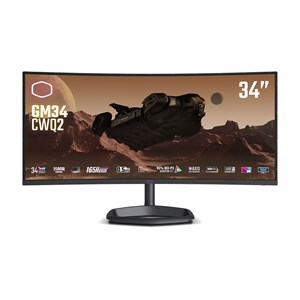 Cooler Master GM34-CWQ2 34 inch UWQHD VA Curved Gaming Monitor