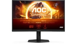 AOC CQ27G4X 27" QHD 1440p Curved Gaming Monitor - VA, 180Hz, 1ms, HDMI, DP