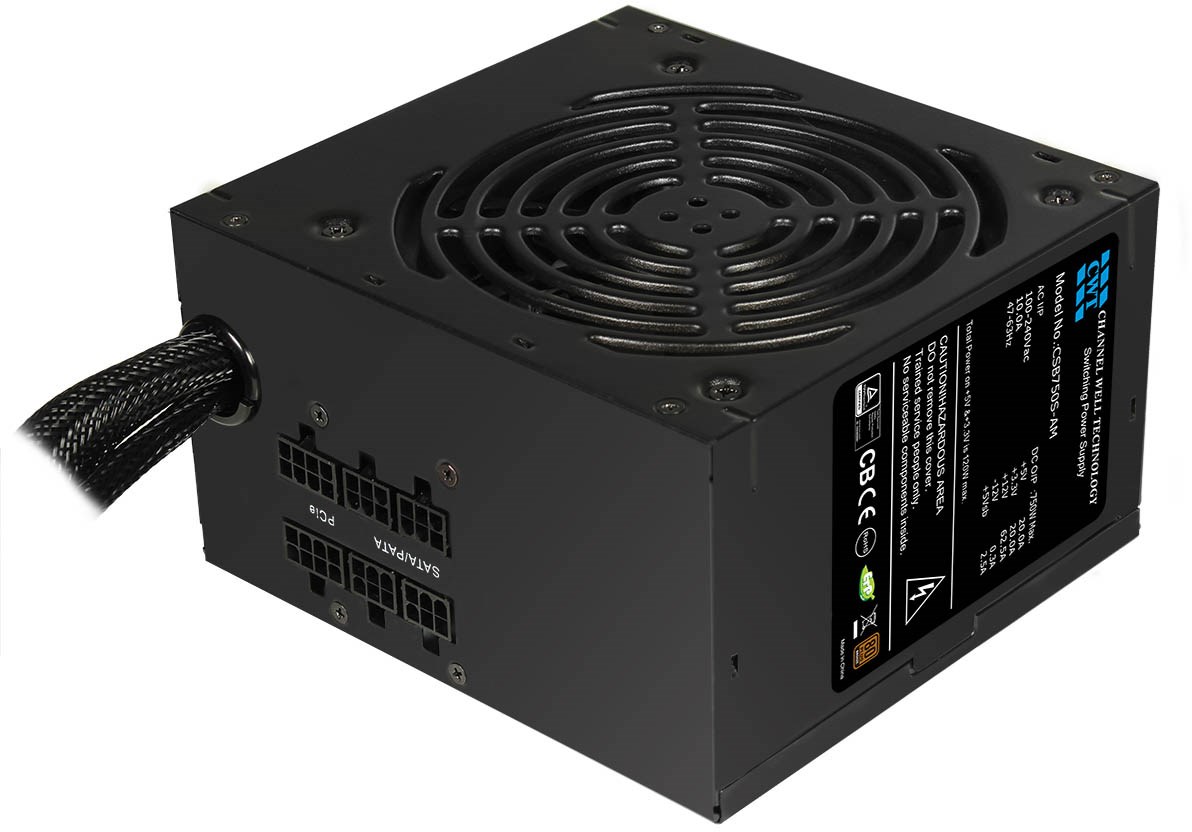 750W CWT CSB Series Semi-Modular 80 Plus Bronze PSU - CSB750S-AM | CCL