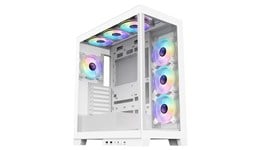 CiT Pro Diamond XR Mid Tower Gaming Case - White 