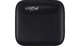 Crucial X6 1TB Mobile External Solid State Drive in Black - USB 3.2 Gen 2