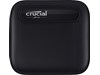 Crucial X6 500GB Mobile External Solid State Drive in Black - USB 3.2 Gen 2