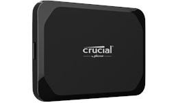 Crucial X9 4TB Mobile External Solid State Drive in Black - USB 3.2 Gen 2