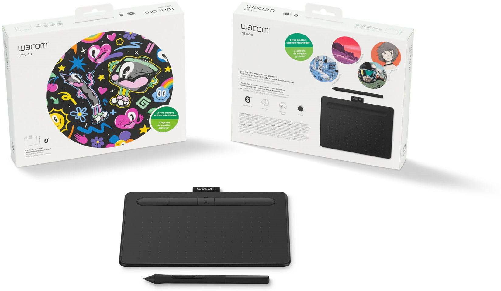 Wacom Intuos Wireless Graphics Drawing Tablet - good CTL-4100WL (Bluetooth model)