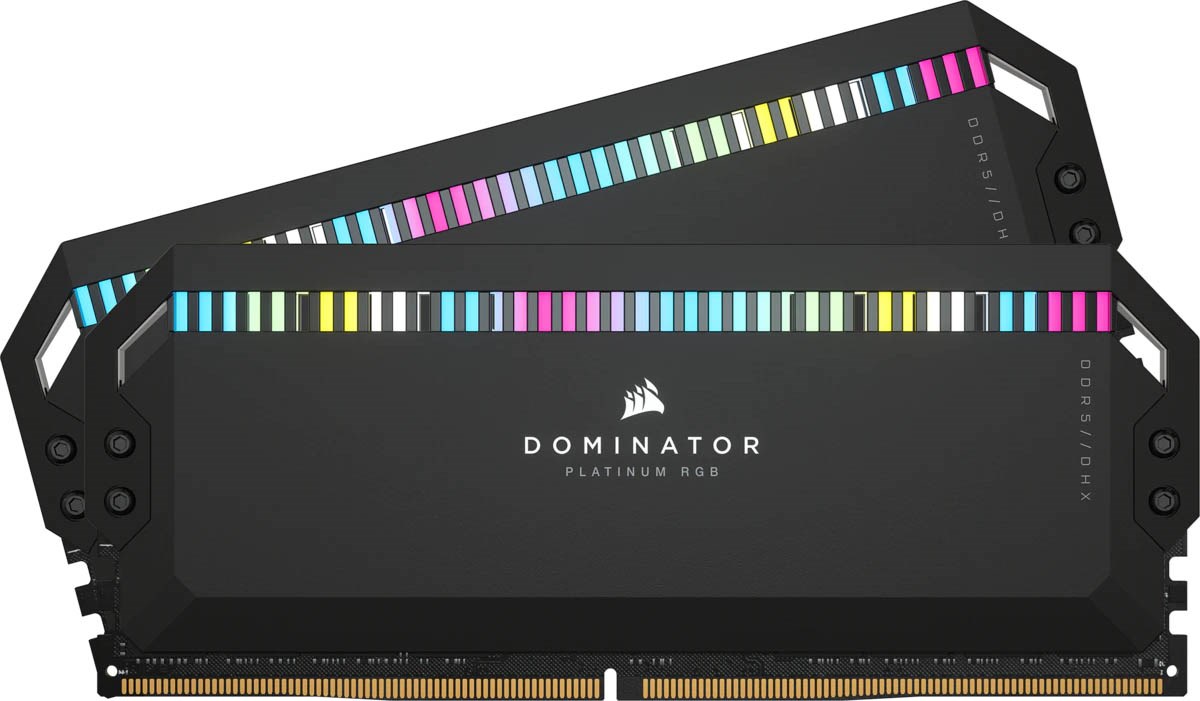 Corsair Dominator Platinum RGB 64GB (2x 32GB) 5200MHz DDR5 RAM -  CMT64GX5M2B5200C40 | CCL