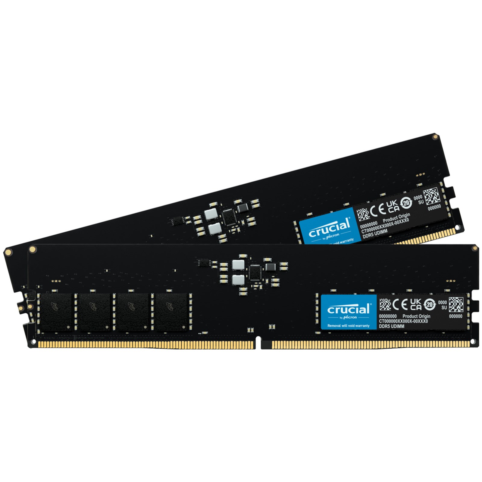 Crucial 64gb 2x 32gb 4800mhz Ddr5 Ram Ct2k32g48c40u5 Ccl 2059