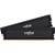 Crucial Pro OC 32GB DDR5 Desktop Memory UDIMM Kit in Black, 2 x 32GB, 6400MTs, PC5-51200, CL38, 1.35V