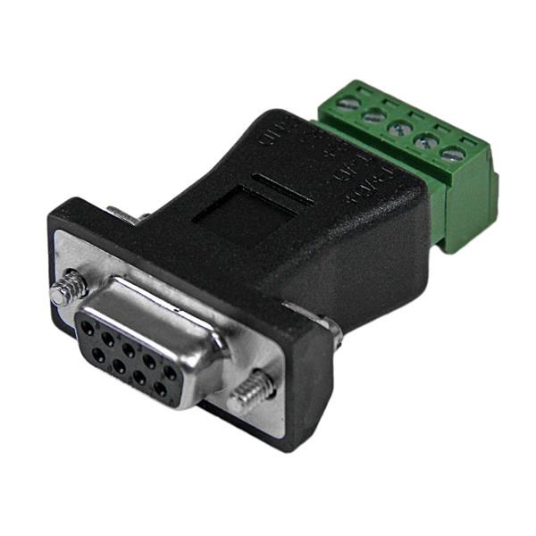 StarTech.com RS422 RS485 Serial DB9 To Terminal Block Adaptor - DB92422 ...